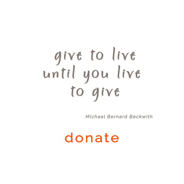 Thank You For Your Generosity