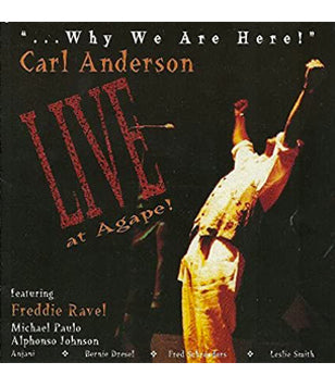 Carl Anderson - Live at Agape! - CD