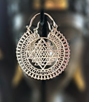 Sri Yantra Earrings