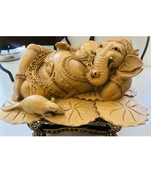 Reclining Ganesha Statue #3