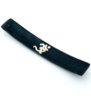 Black Stone w/ Mother of Pearl Incense Holder - 2