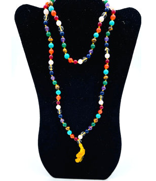 Nine Planets Gemstone Mala