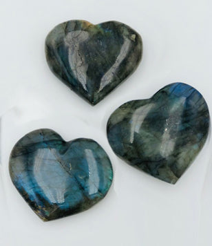 1.5 inch Labradorite Hearts
